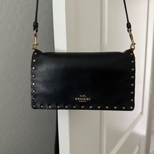 Leather Coach purse